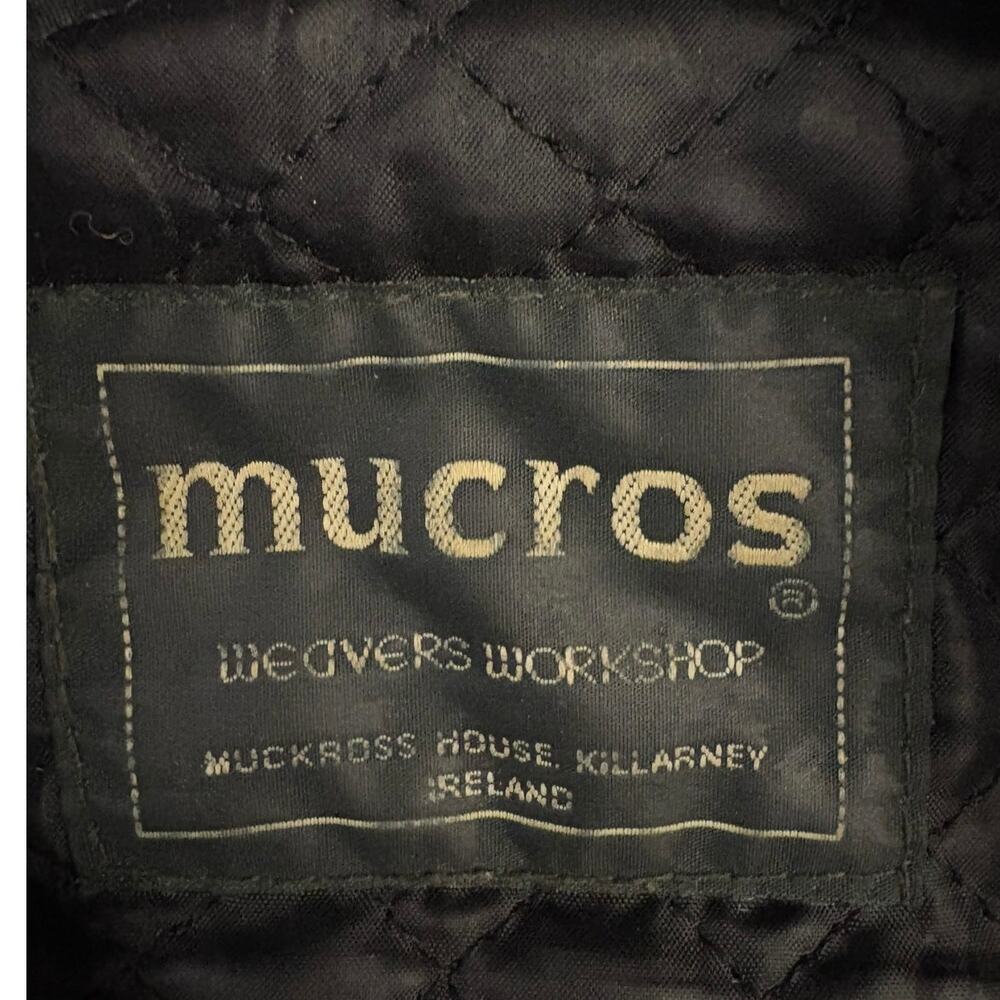 Mucros Weavers Workshop Trinity Flat Cap Wool XL … - image 4